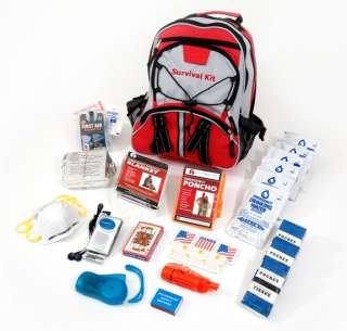   Guardian Essentials Survival Kit Bug Out Bag Emergency Supplies  