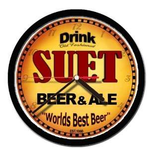  SUET beer and ale cerveza wall clock 