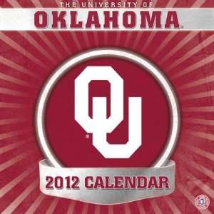  NCAA Oklahoma Sooners 2012 Box Calendar