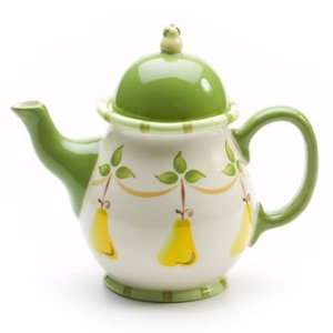  Demdaco Pyrus Teapot # 18808 9 High 