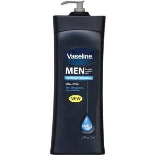 Vaseline Mens Cooling Hydration Body Lotion, 24.5 ounce Bottle by 