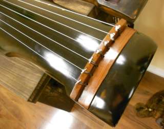 Professional Chinese Aged Fir Guqin 7 stringed Zither Instrument