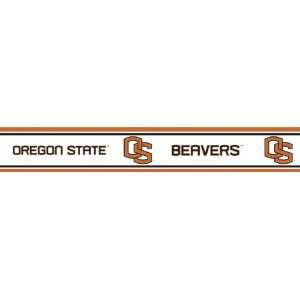   ORST Oregon State Beavers Licensed Peel N Stick Border Toys & Games
