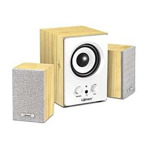    White 2.1 Channel iPod/Computer Speaker System w/Sub Electronics