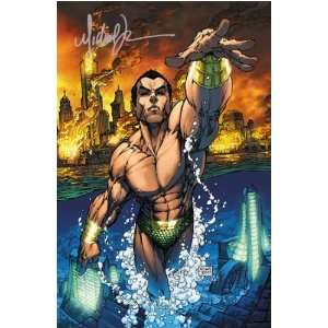  WA Sub Mariner #1 Poster Signed by Michael Turner 24 x 36 