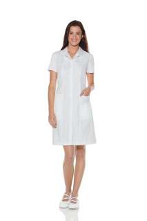 NWT Skechers Medical Uniform Button Front WHITE Nurse Uniform Shirt 