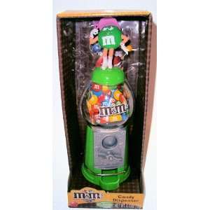  M&M Candy Dispenser Tennis Green