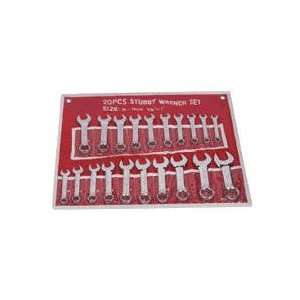   Precision ME0994 S Stubby SAE Wrench Set (20 Pc.)