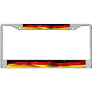  German Flag   Custom License Plate METAL Frame from Redeye 