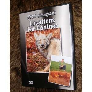  J.W. Crawfords Locations For Canines DVD 