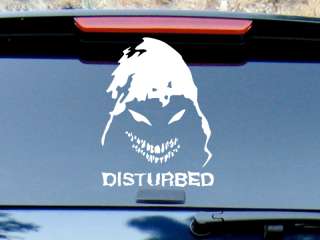 Disturbed Smiley Vinyl Decal Sticker Color HIGH QLTY Lg  