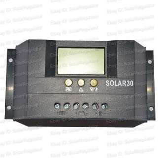 30A Solar Panel Charge Battery Controller Regulator with LCD display 