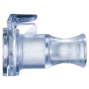 Sealing Cap with Lock, Polycarbonate, 1/4, 5/pack  