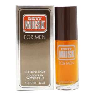    Musk Cologne by Coty for Men. Cologne Spray 1.5 Oz / 45 Ml Beauty