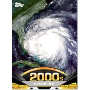   Card #200 Hurricane Irene   ENCASED Trading Card Sports Collectibles