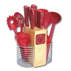  Red Pro 25 pc. Cutlery & Gadget Set