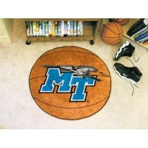  Middle Tennessee State Mtsu Blue Raiders Basketball Shaped 
