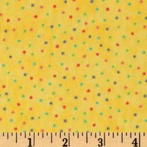  44 Wide Moda Girlie Girl Pixie Dust Yellow Fabric By The 