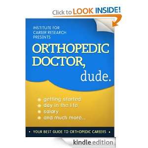 Orthopedic Doctor Jobs (Career Book) Career Books Institute  