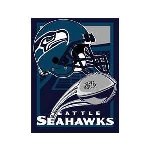 Northwest Seattle Seahawks Acrylic Triple Woven Jacquard NFL Throw 