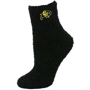    Colorado Buffaloes Ladies Black Cozy Socks