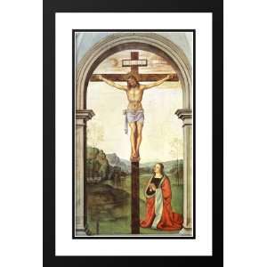  Perugino, Pietro 26x40 Framed and Double Matted The Pazzi 