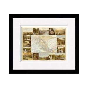  Carta Hydrografica 1885 Framed Giclee Print