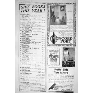 1920 CONCORD PORT CARTERS LIVER PILLS ADVERTISEMENT CASSELL BELLE 