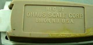 Ohaus Scale Corp Union NJ Newtons Dynes Scales Spring Hanging Scale 