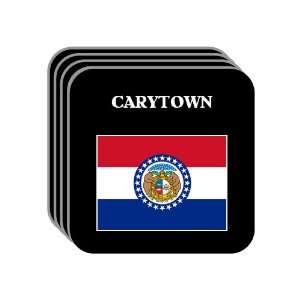  US State Flag   CARYTOWN, Missouri (MO) Set of 4 Mini 