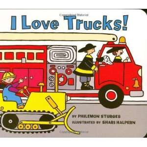    I Love Trucks Board Book [Board book] Philemon Sturges Books