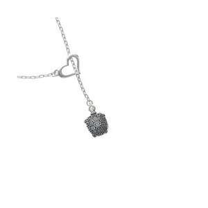 Silver Tortoise   Silver Plated Heart Lariat Charm Necklace [Jewelry]