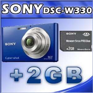 W330 14.1MP Digital Camera with 4x Wide Angle Zoom with Digital Steady 