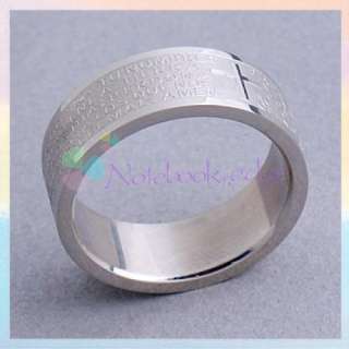 Mens Stainless Steel Band Ring   6Fashion Design U pick  