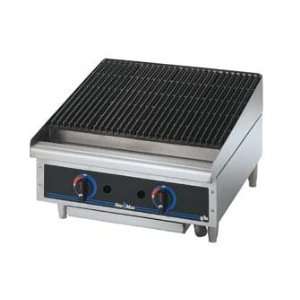 Star Star Max Gas Countertop Charbroiler, 24L, cast iron grate 