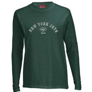  New York Jets Womens Castleton Green Full Cut Tee Sports 