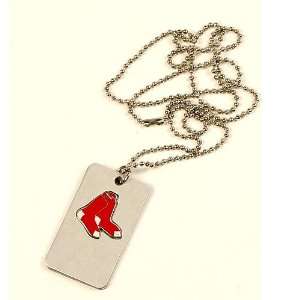  Boston Red Sox MLB Dog Tag Necklace 