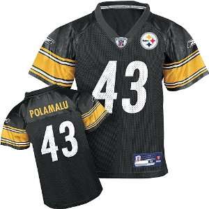  Troy Polamalu Pittsburgh Steelers Kids Reebok Jersey 