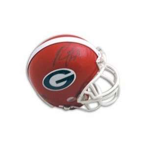  Rodney Hampton Georgia Bulldogs Autographed Mini Helmet 