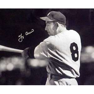  Yogi Berra New York Yankees  Swinging  16x20 Autographed 
