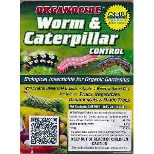 Worm & Caterpillar Control 16oz Pint Organic Patio, Lawn 