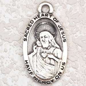   Scapular Religious Christian Catholic Cross Crucifix Medal Charm