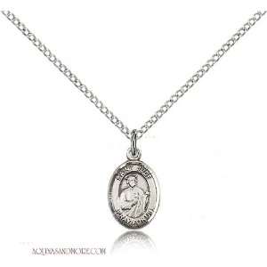 St. Jude Thaddeus Small Sterling Silver Medal