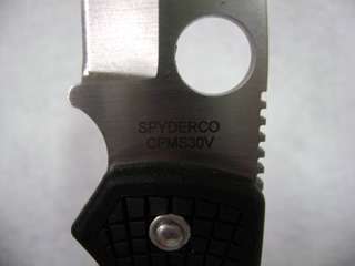 SPYDERCO NATIVE II 2 C41PBK KNIFE FRN PLAIN EDGE NEW  