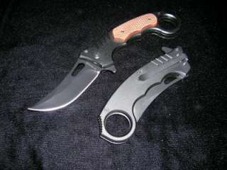 Karambit Style*Hook Blade*Spring Assisted Knife*Switch*  