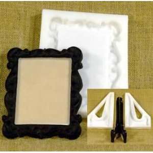 Rubber Silicone Mold Frame Set. Size 5.25 x 4.25 x 1/4 deep 