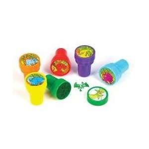  Assorted Dinosaur Stamper 1.38 in (24 Pack) Everything 