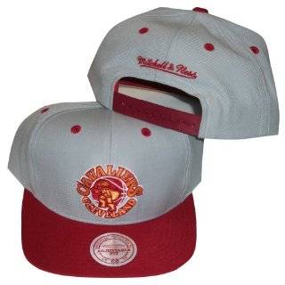  Cleveland Cavaliers Two Tone White / Maroon Snapback 
