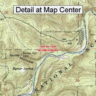   Map   Jam Up Cave, Missouri (Folded/Waterproof)