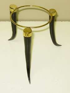 Genuine SPRINGBOK HORN OSTRICH EGG STAND   STAND ONLY  